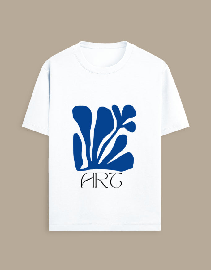 blue design 100% premium cotton tshirt