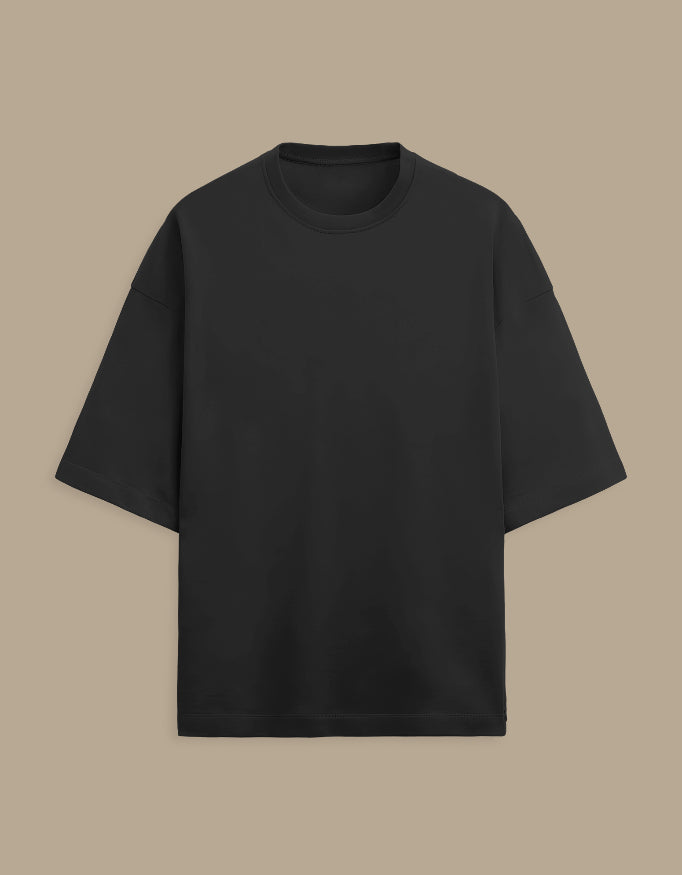 Panda Design Oversized Cotton T-Shirt