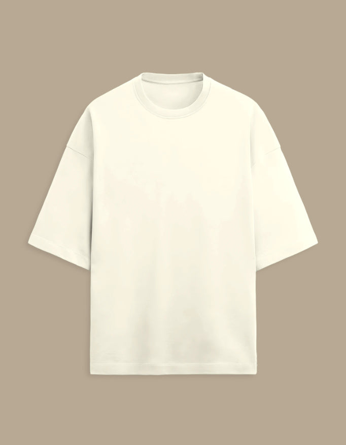 Panda Design Oversized Cotton T-Shirt