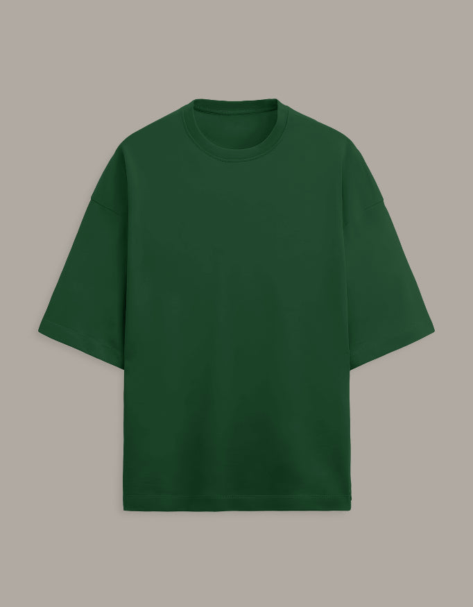 panda design black cotton terry tshirt